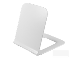 [SC00101S50402931] Seat Cover, Ibiza, Slim, Quick Release, Soft Close, Duroplast, White Matte