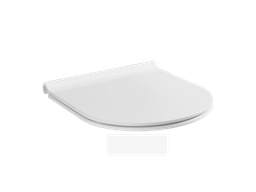 [SC00501S50422931] Seat Cover, Bella, Slim, Quick Release Soft Close, Duroplast, White Matte