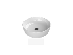 [OC021P41W043Y01102] Basin, Over-Counter, One 46 cm, Without Tap Hole, White Matte
