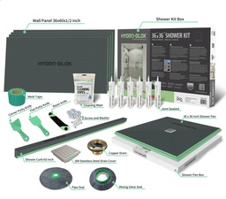 [HBTLKIT] "Hydroblok Tool Kit Include 2 Mesh tape, 2 putty knife, 1 Utility Knife, 50 pcs screw and washs"
