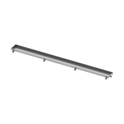 TECE DRAIN LINE TILEABLE CHANNEL PLATE STAINLESS STEEL, STRAIGHT