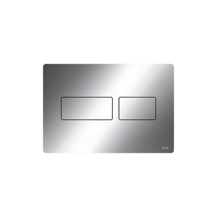 TECE SOLID TOILET STAINLESS STEEL FLUSH PLATE FOR DUAL FLUSH SYSTEM
