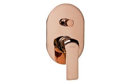[2445270] WALL-MOUNT SHOWER MIXER WITH DIVERTER AURORA ROSE GOLD