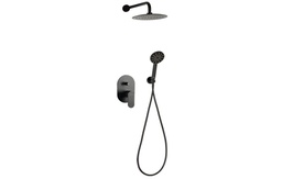 [2448860] SHOWER SET DIONE BLACK