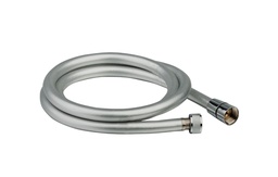 [2501400] SHOWER HOSE G1/2"-1500 PVC SILVER