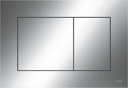 [9240401] TECENOW TOILET PUSH PLATE CHROME GLOSS"
