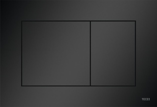 9240407 TECENOW TOILET FLUSH PLATE BLACK MATT ABS"